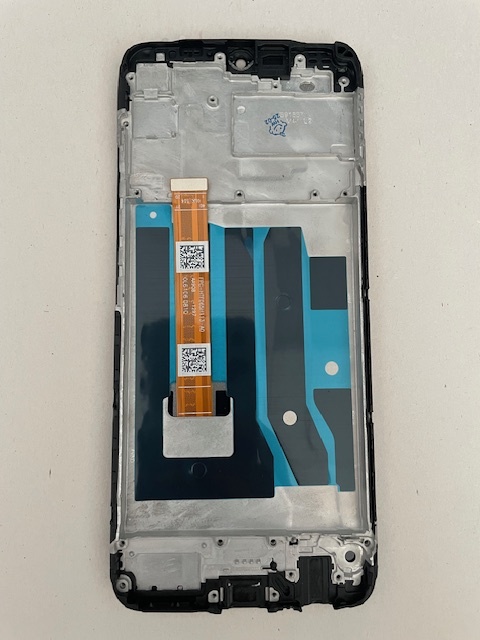 Дисплей с тачскрином Realme C25S / Realme C25 100% оригинал в рамке черный