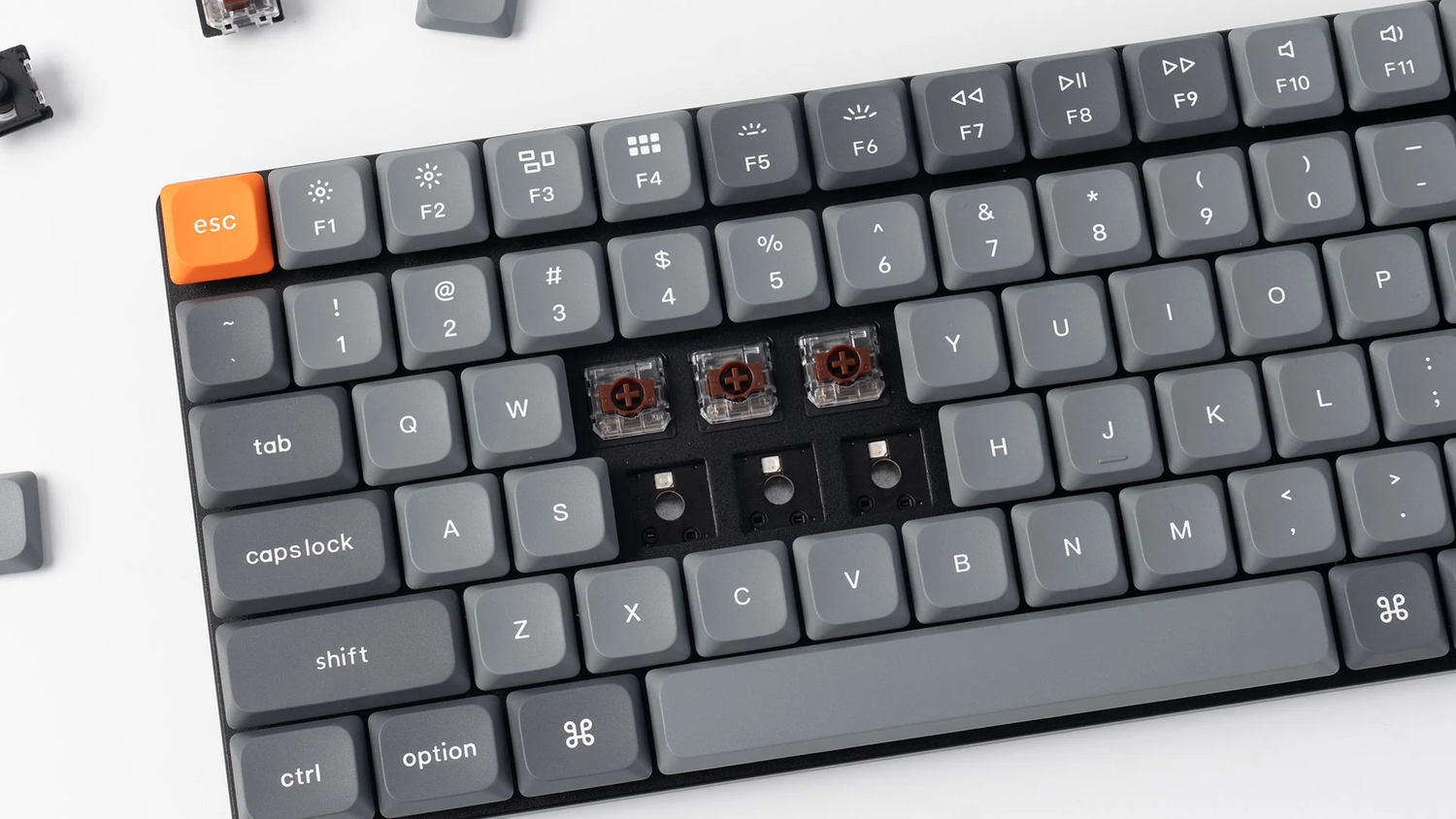 Keychron K17 Max — низкопрофильная механическая клавиатура 94% с