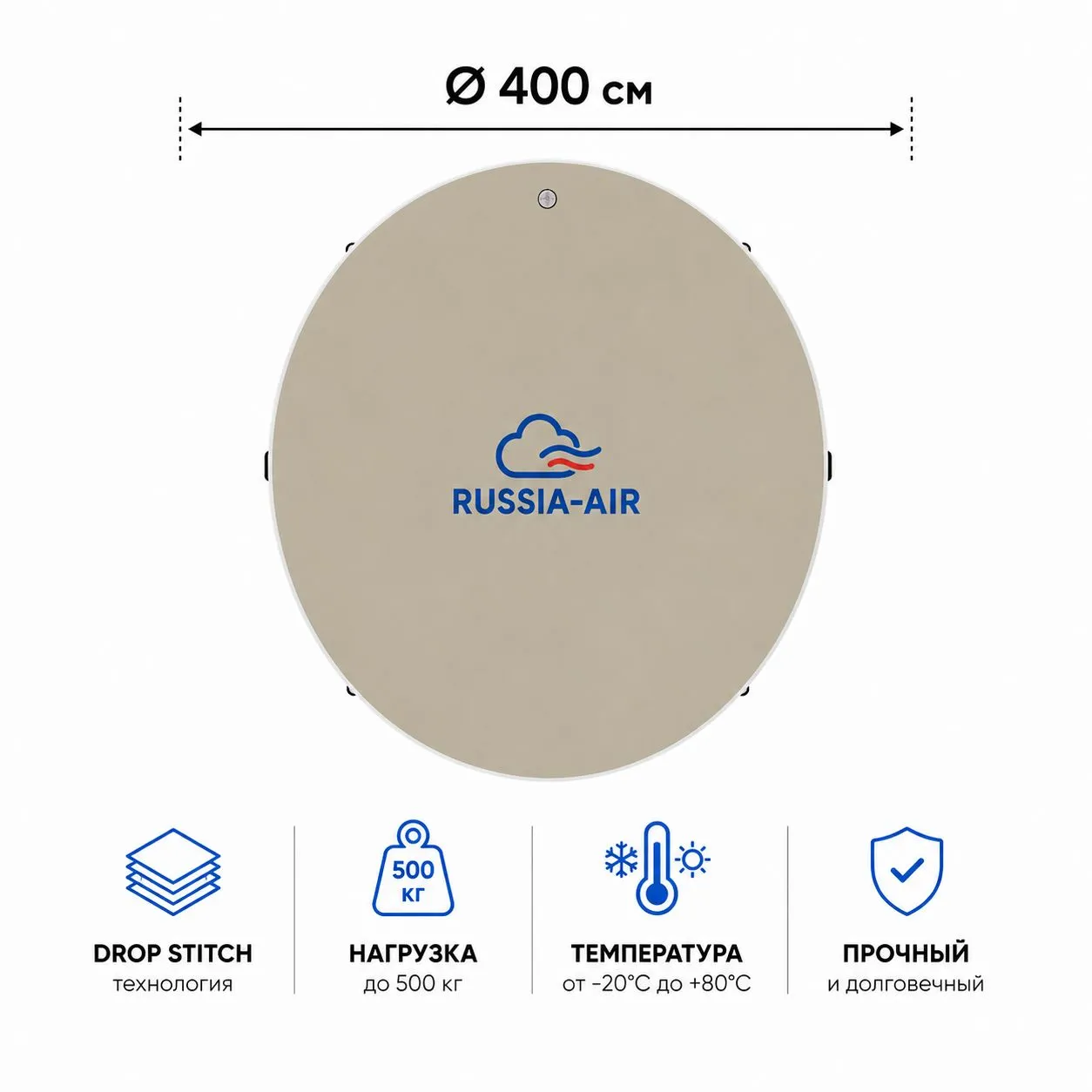 САП Крышка круглая Ø400 см