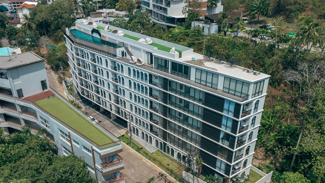 ЖК Palmetto Park Condominium, Карон пляж, Пхукет — вид комплекса