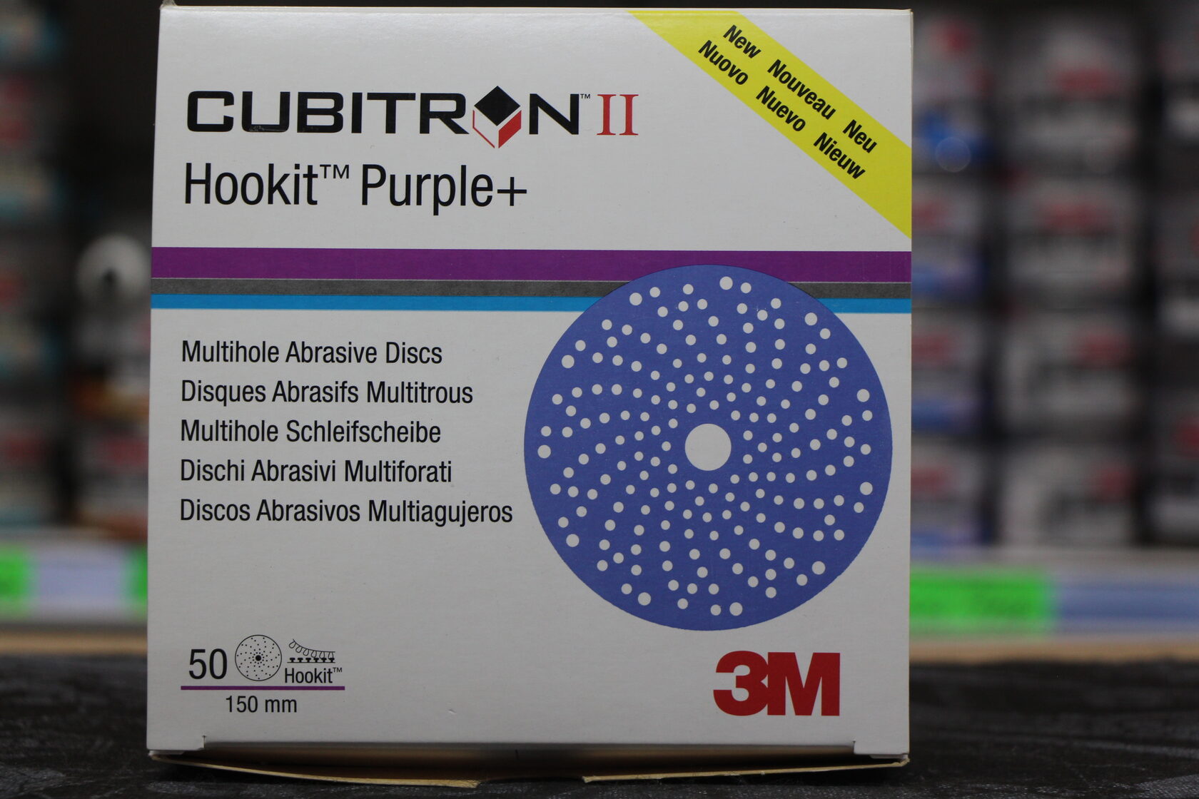 3M на машинку 737U CUBITRON пурпур D150mm 50шт/кор - 120