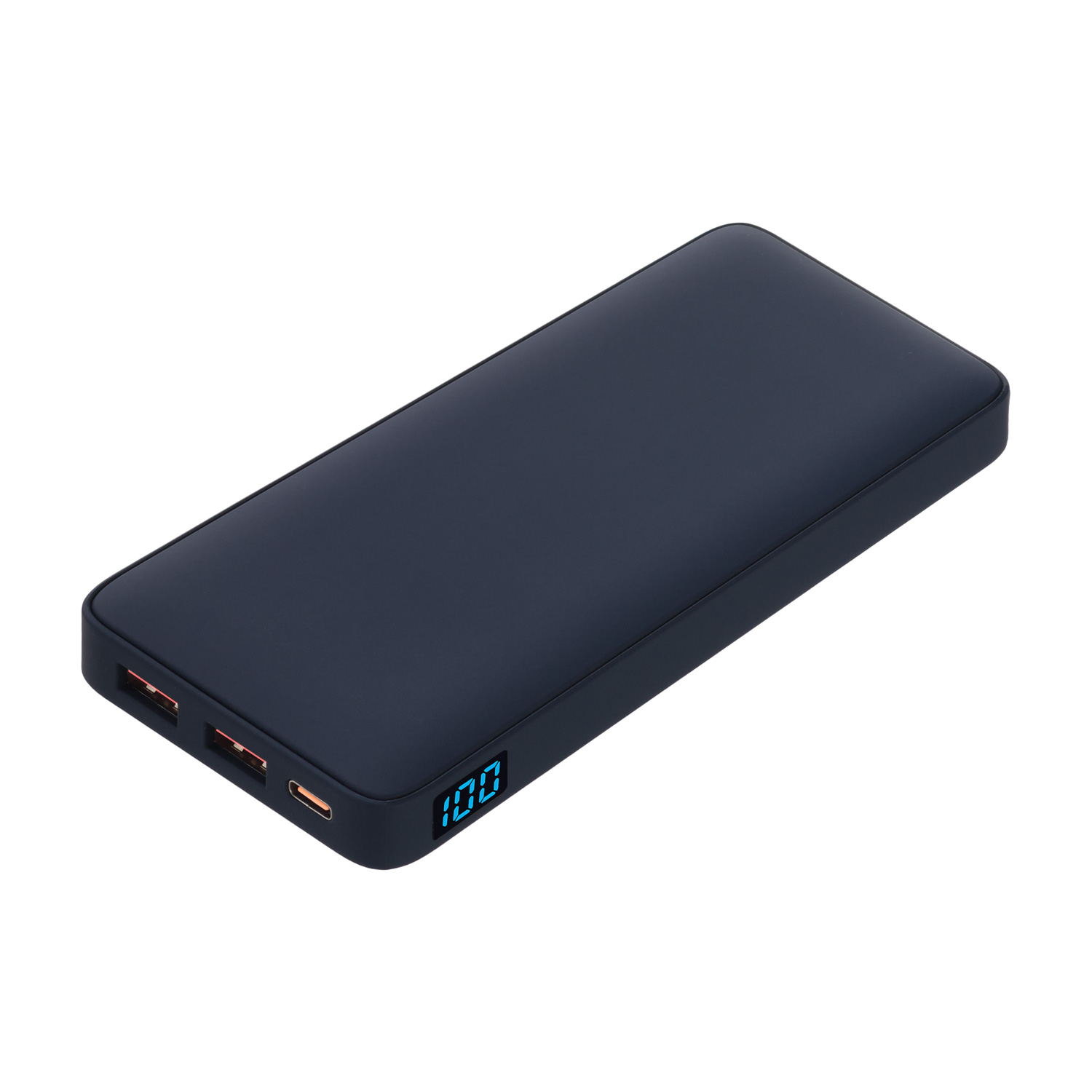 Внешний аккумулятор с подсветкой Ancor PD Plus 10000 mAh, синий — фото 1