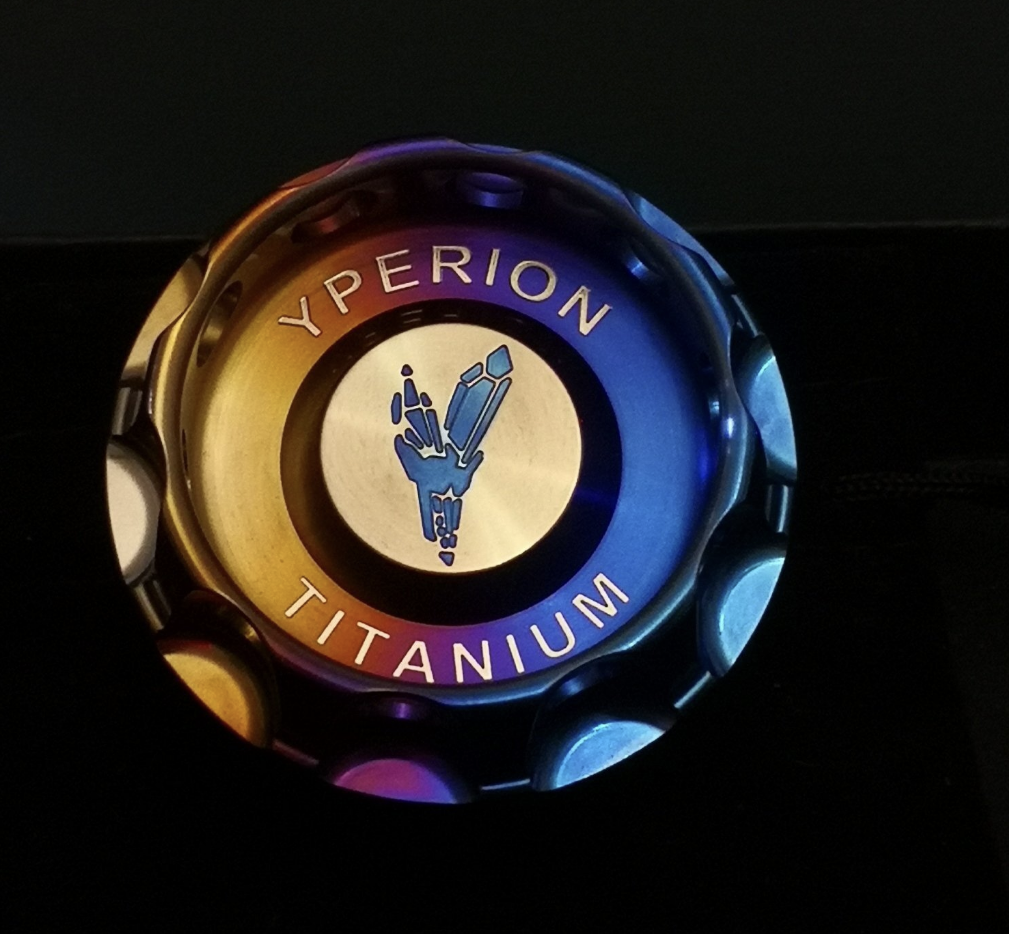 Titanium oil cap for Lexus RCF/ISF/GSF/IS500/LC500