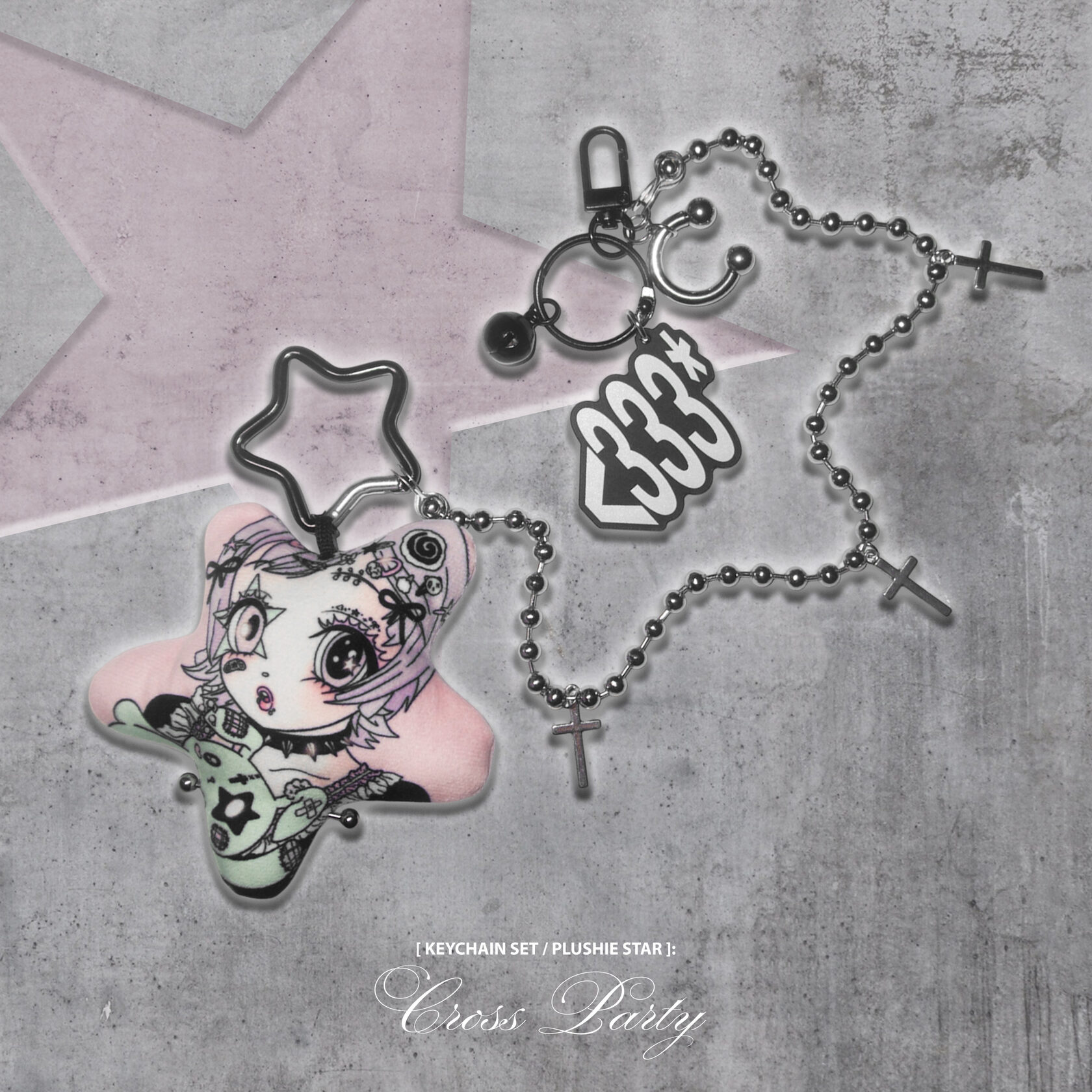 [ KEYCHAIN SET ] L-Size