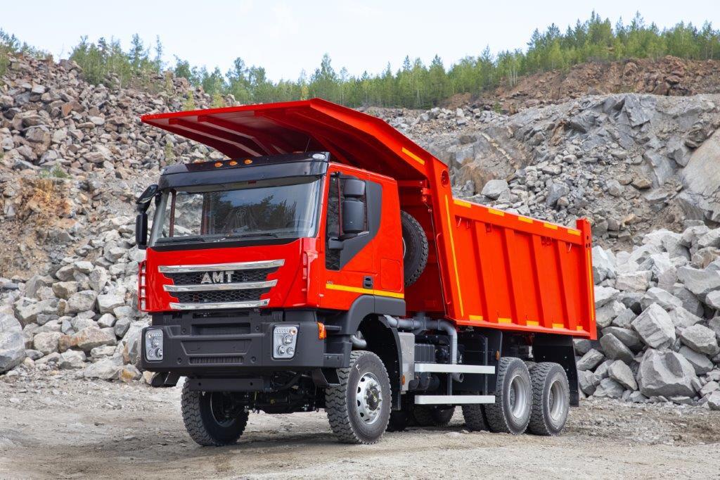 Самосвал AMT 652900 6х6 карьерный кузов