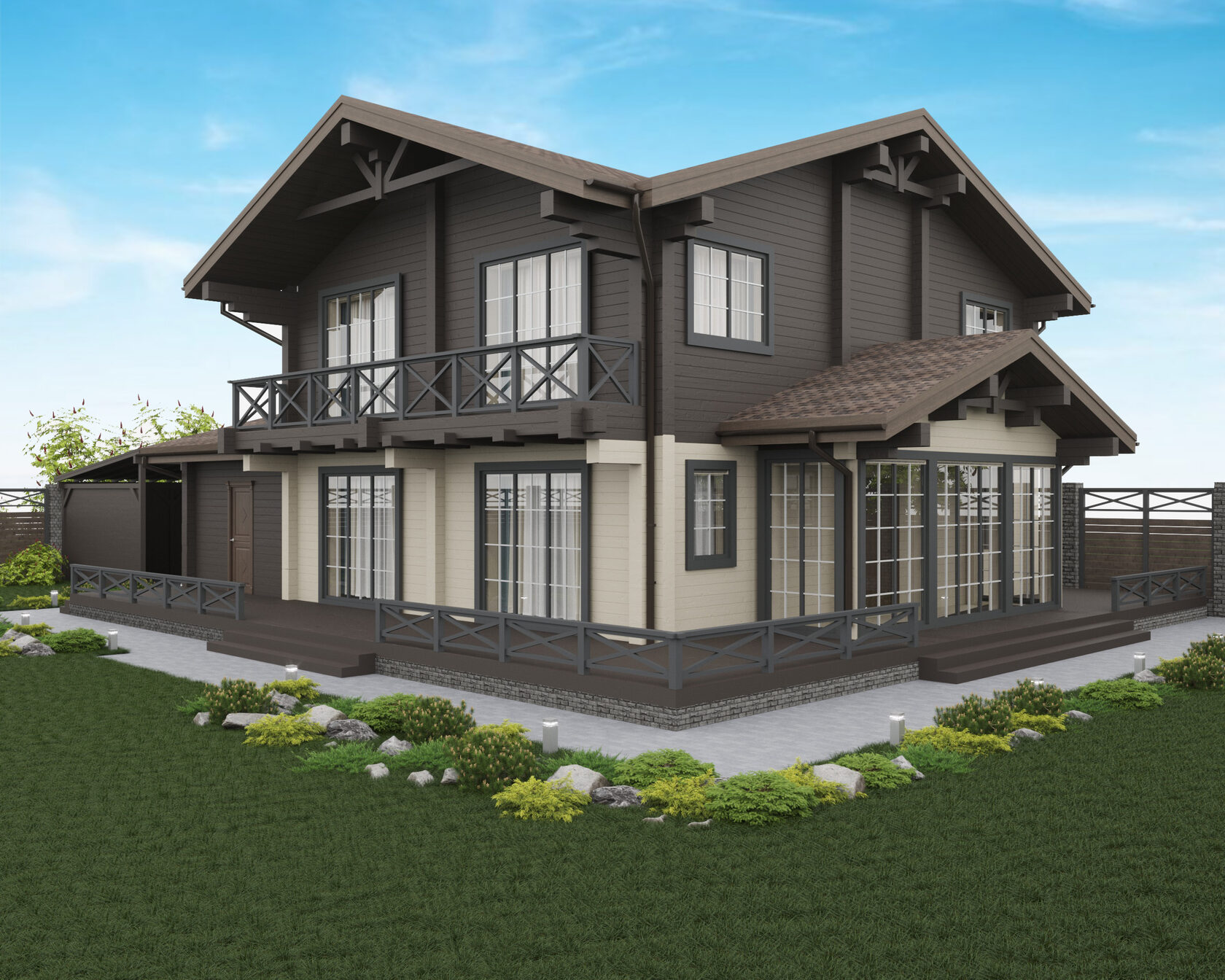 Дом в Слюдянке — фотография 6 из портфолио Root House