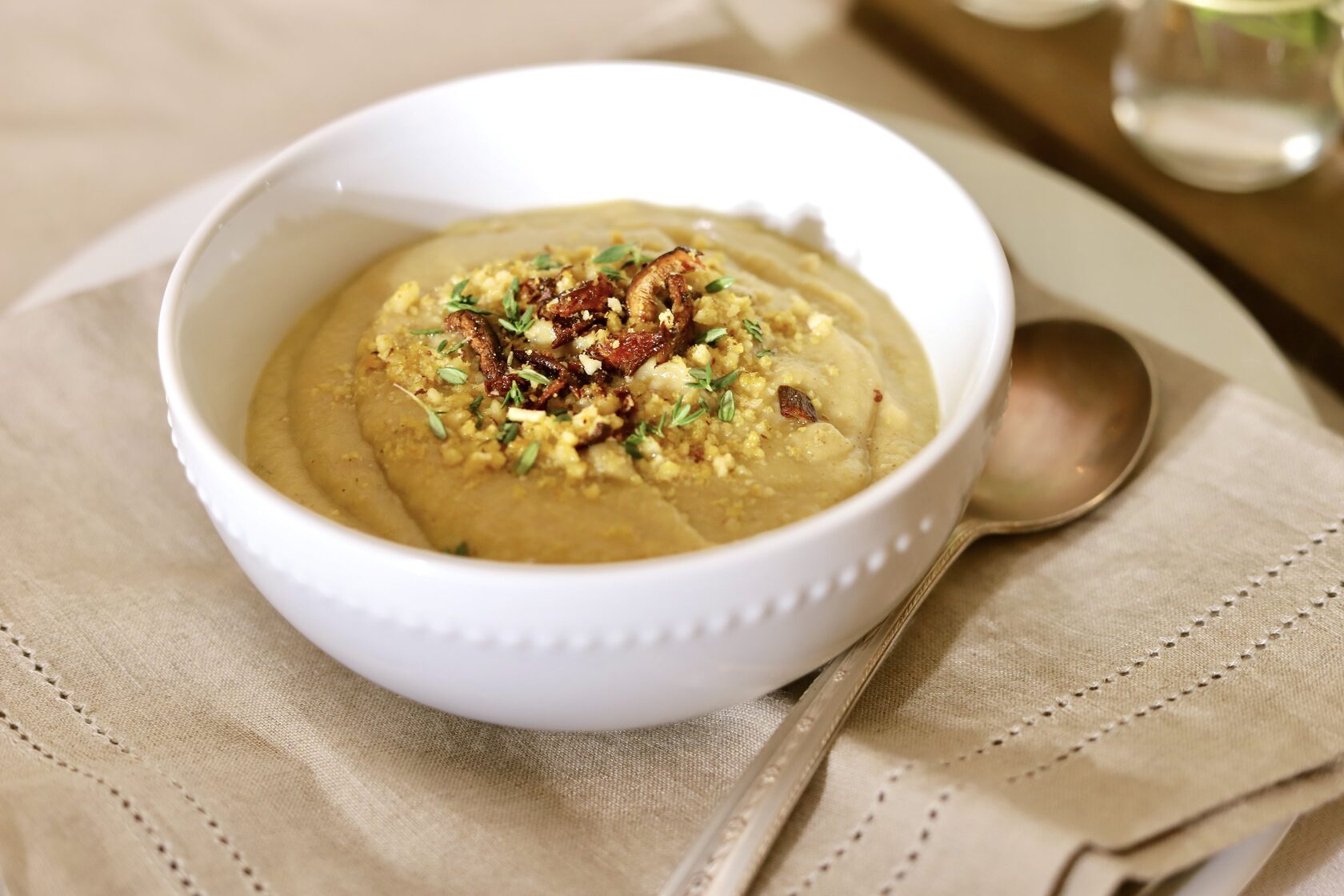 Roasted Cauliflower Soup