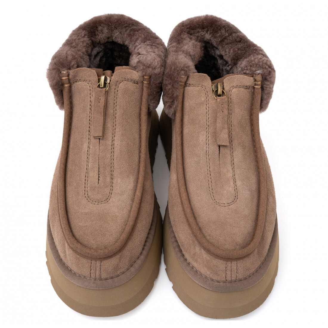 Funkette Platform Boots Бежевый — фото 3