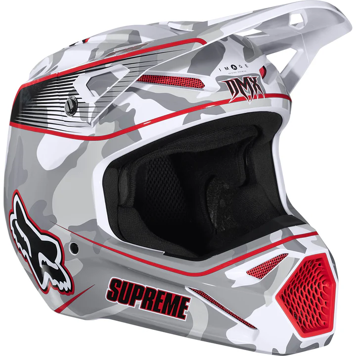 Supreme fox racing フルフェイスヘルメット‼️ Купить Supreme x Fox Racing DMX V1 Helmet — оригинальный мотошлем