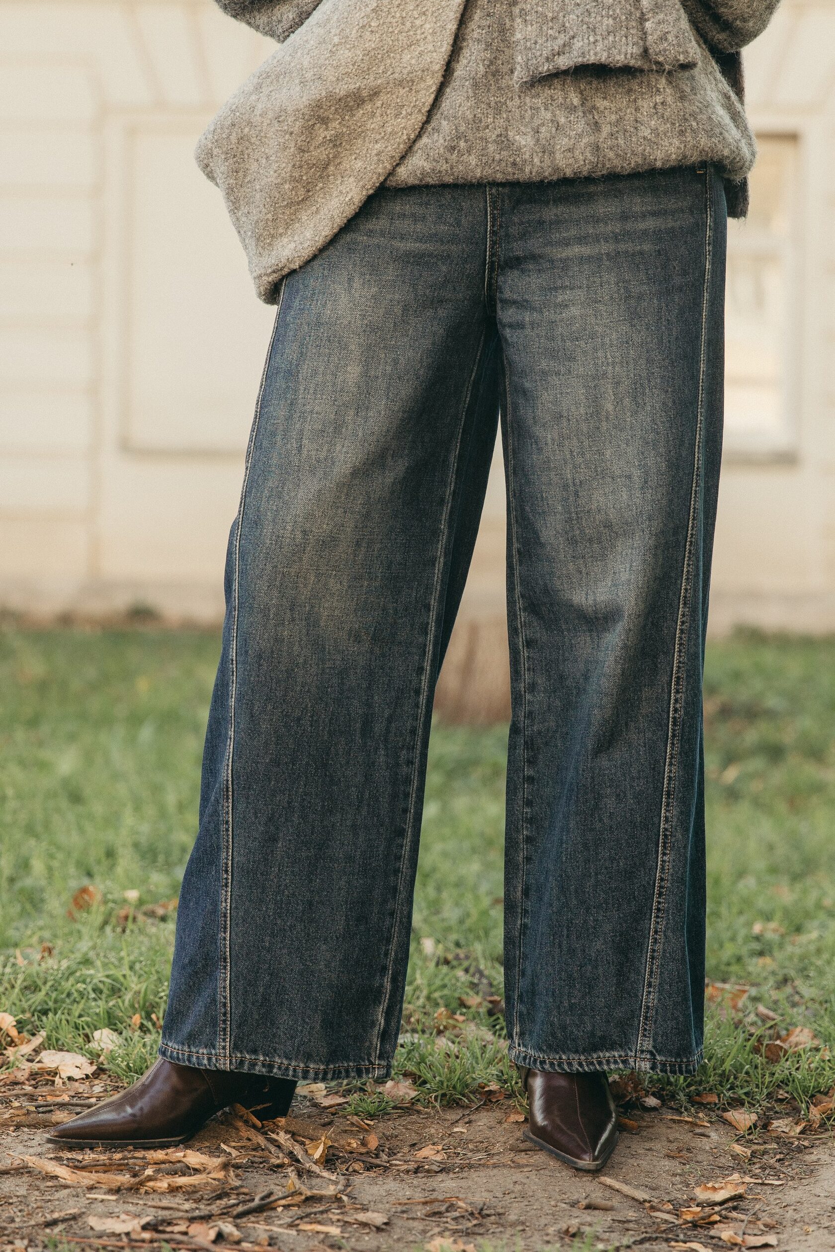 Джинсы палаццо PB «База»