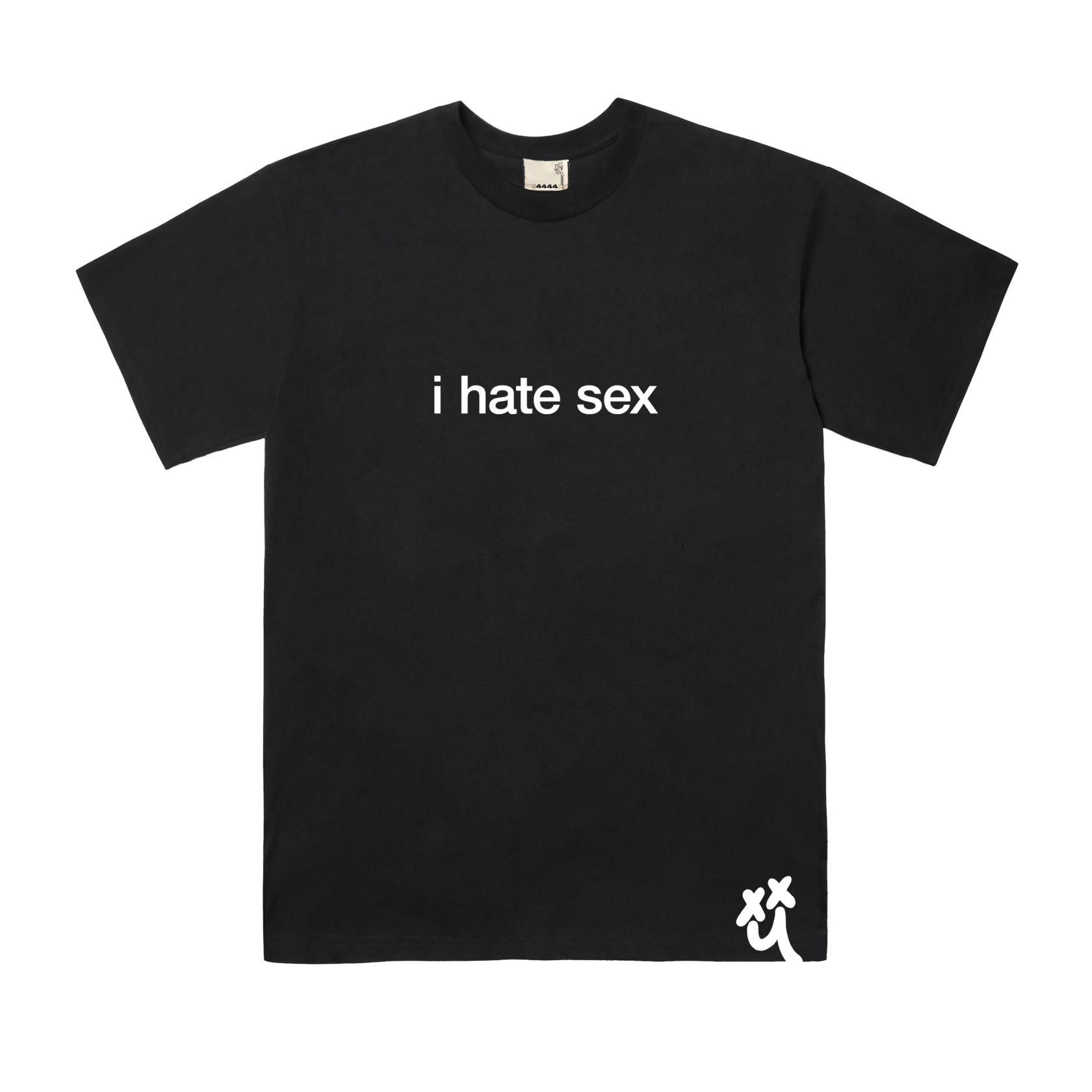 i hate sex футболка черная