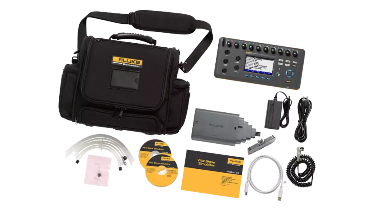 Prosim8 Rear Panel Купить генератор сигналов пациента Fluke Biomedical Prosim 8