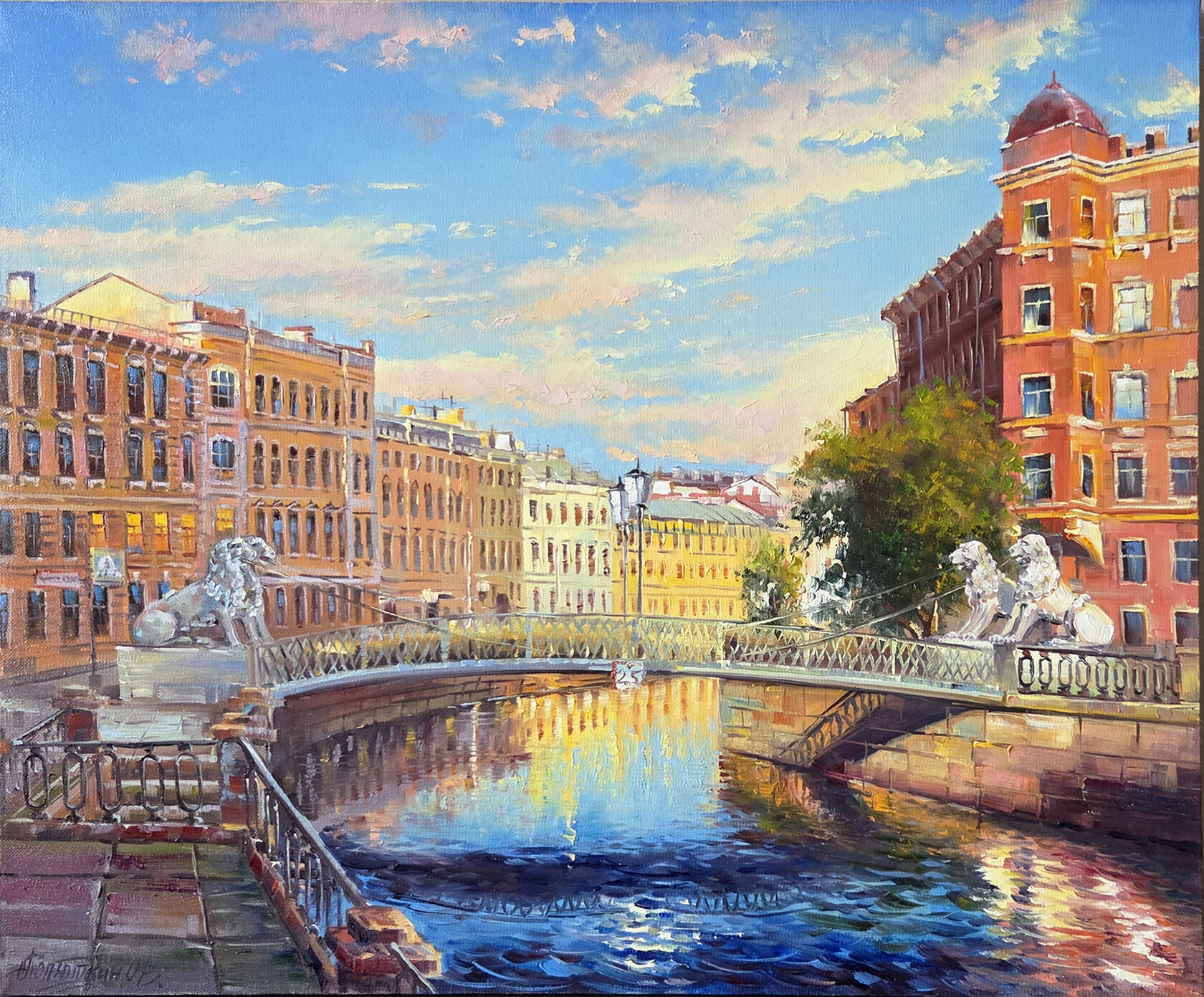 Картина «У Львиного мостика» - Полюткин Олег