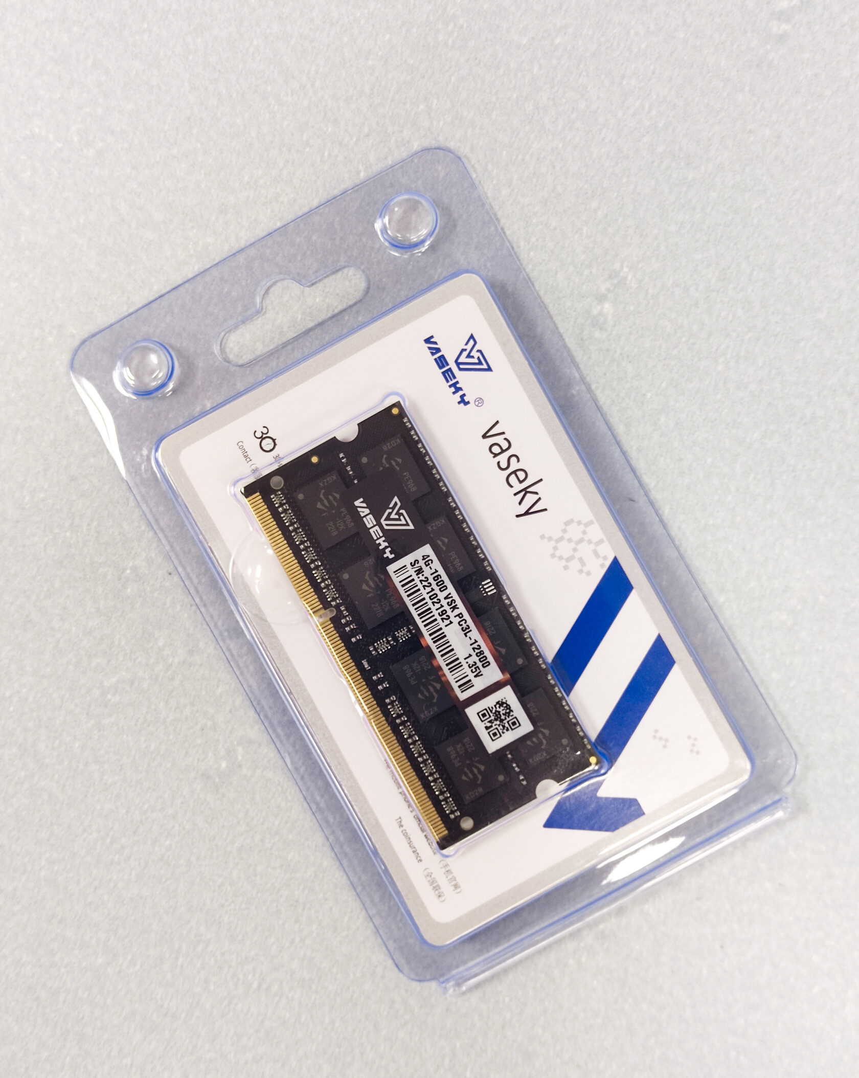 Оперативная память DDR3, SO-DIMM, 4Gb, 1600MHz, VASEKY VSK PC3L-12800