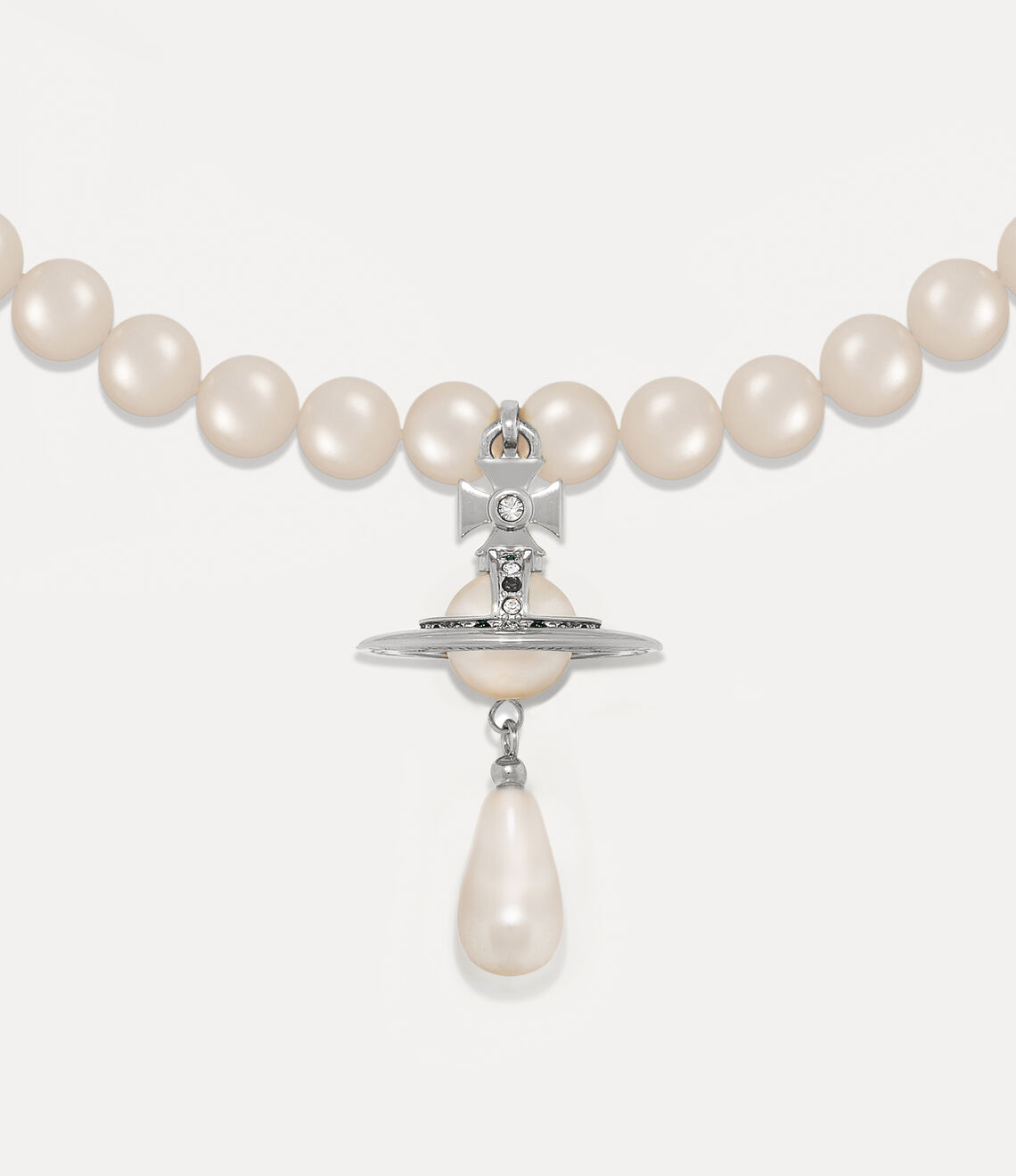 Колье-ожерелье Vivienne Westwood ONE PEARL DROP CHOKER