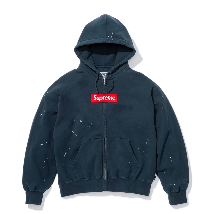 Supreme MM6 Maison Margiela Box Logo Hoodie купить Mania Store
