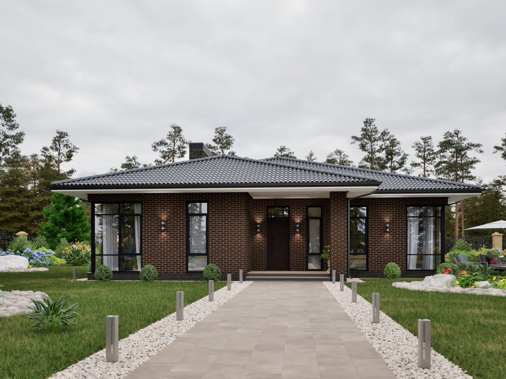 Термопанель Paradyz Cloud Rosa Elewacja — фото 9