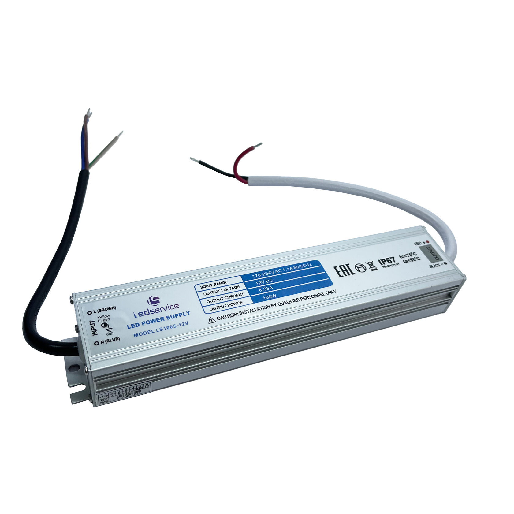 Блок питания (12V, 8,3A, 100W)