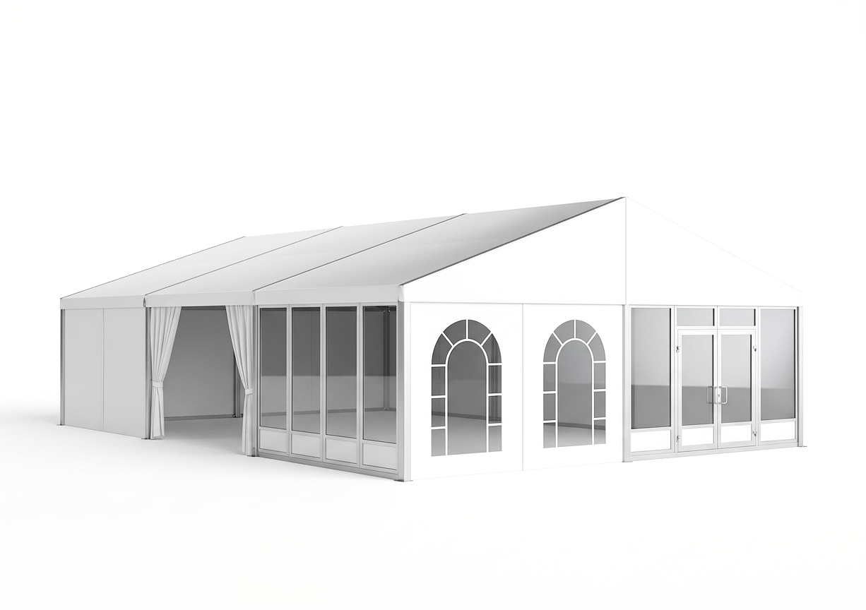 Съёмка: двускатный big tent 10, аренда в Казани