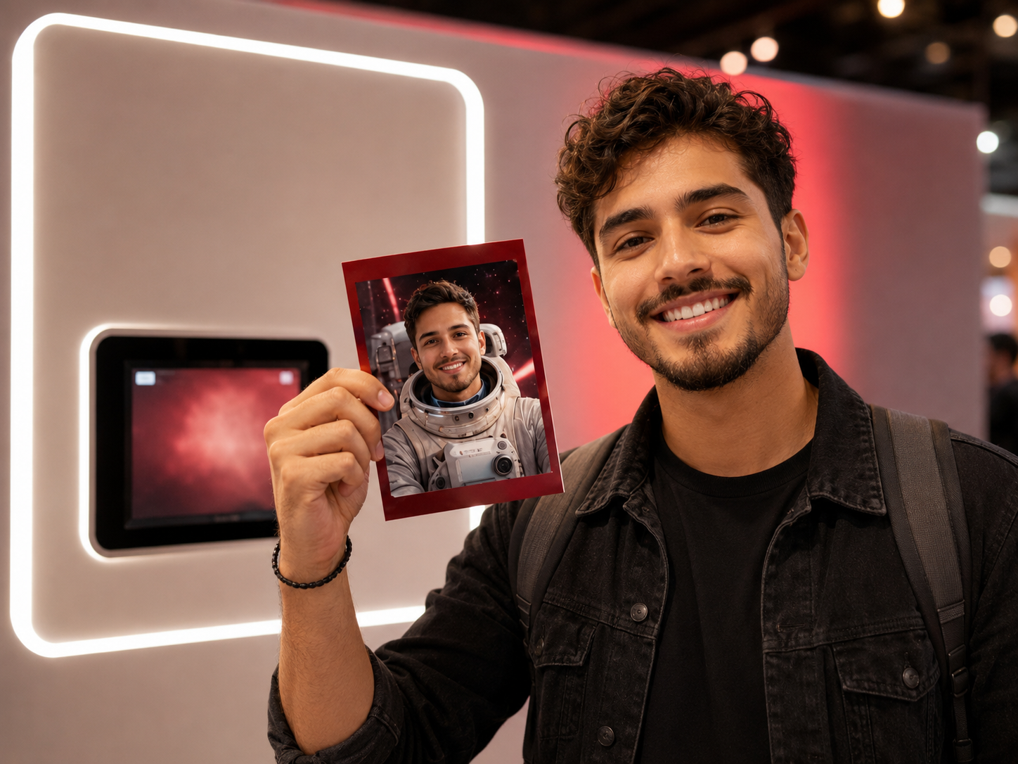 AI Photo Booth experience