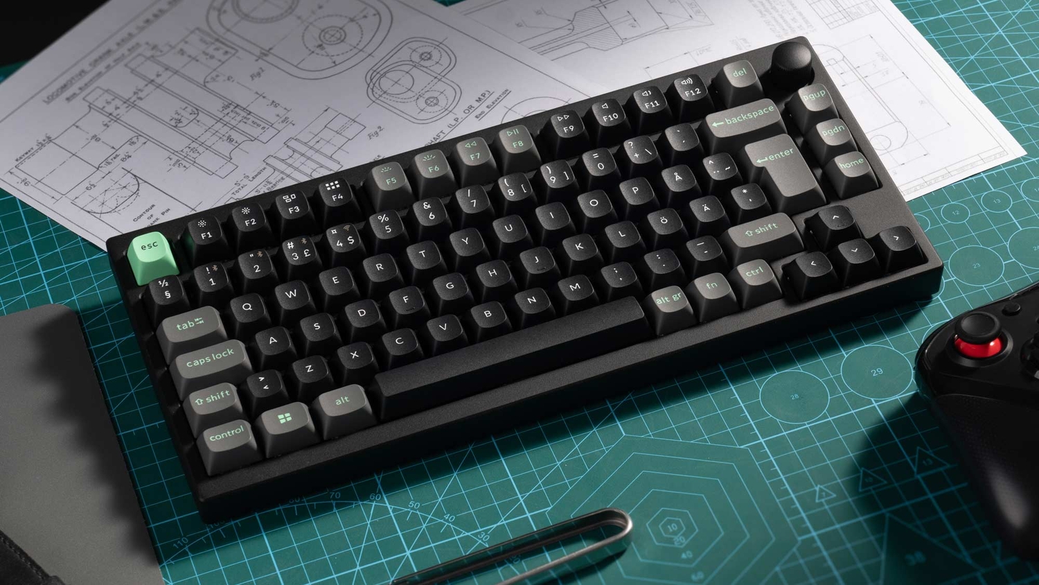 Lemokey P1 HE — игровая магнитная клавиатура 75% с магнитными