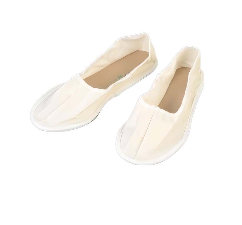 Тапочки похоронные женские. Белые тапочки похоронные. Обувь для погребения. Туфли для покойников. Тапочки белые в гроб.