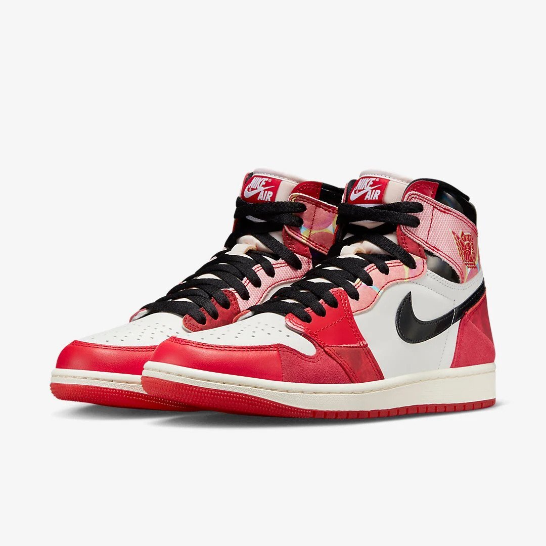 Aj 1 into store the spider verse