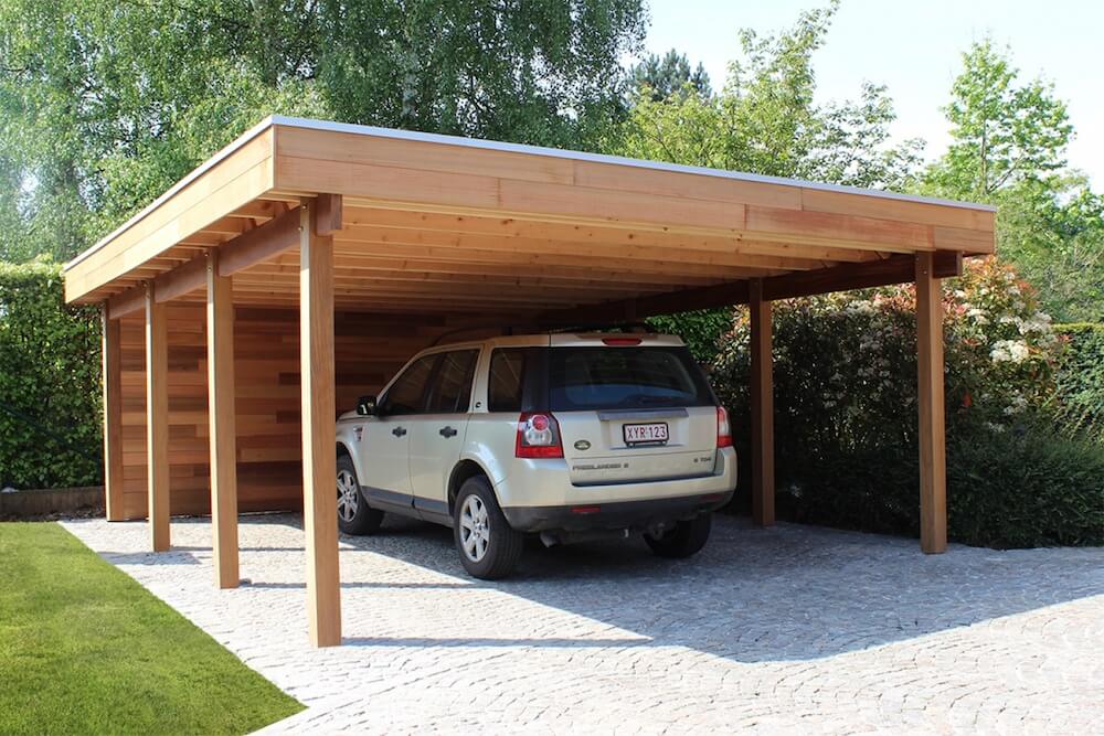 Навес над машиной Carport