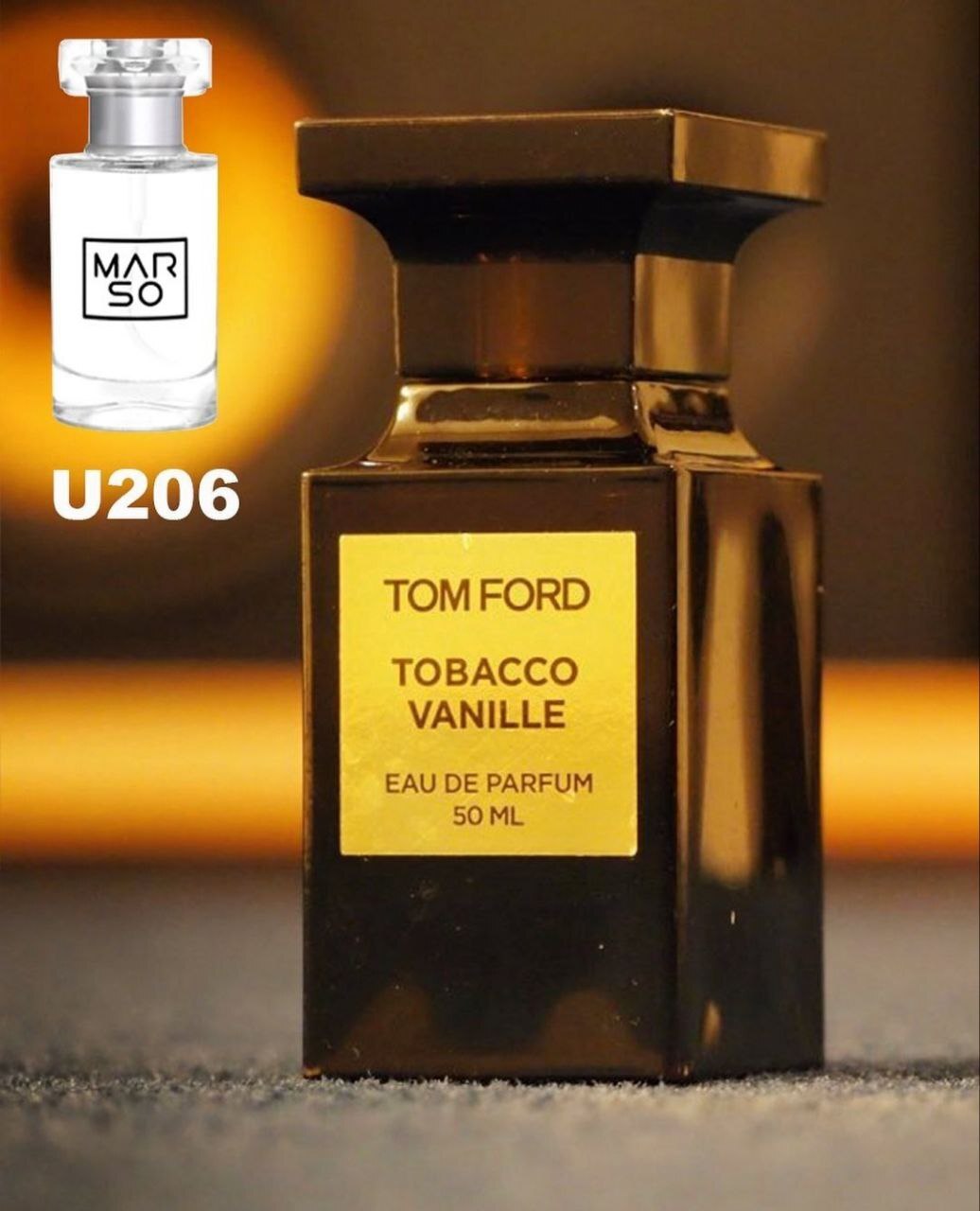 MARSO U 206 АРОМАТ Tom Ford Tobacco Vanille