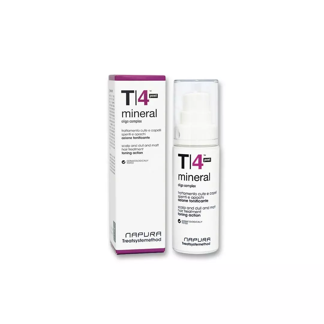 Минеральный олиго-тоник NAPURA T4 Mineral Post для роста и укрепления волос
