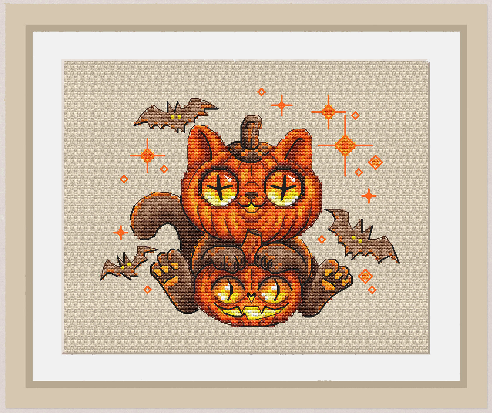 Halloween Cross Stitch Pattern GT 0025