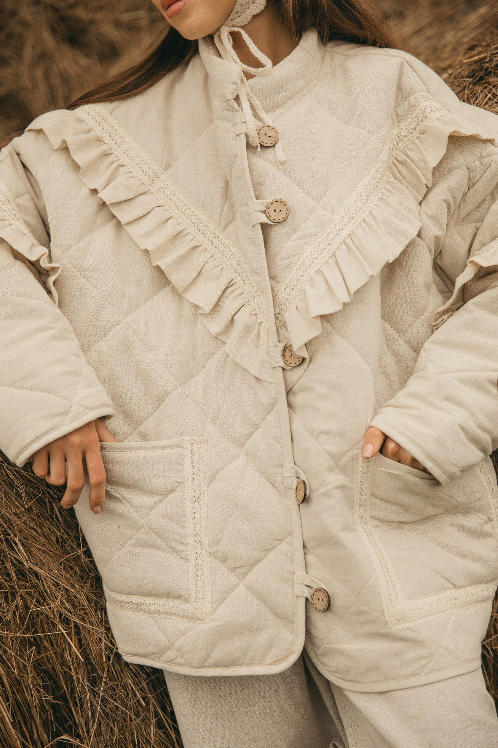 Жакет «Душегрея» стеганый