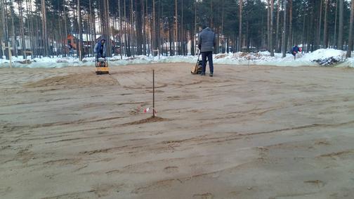Строительство дома Загородный дом в стиле Райт в Репино Парк — в стиле Райт, 300 м², 2 этажа, фото 7