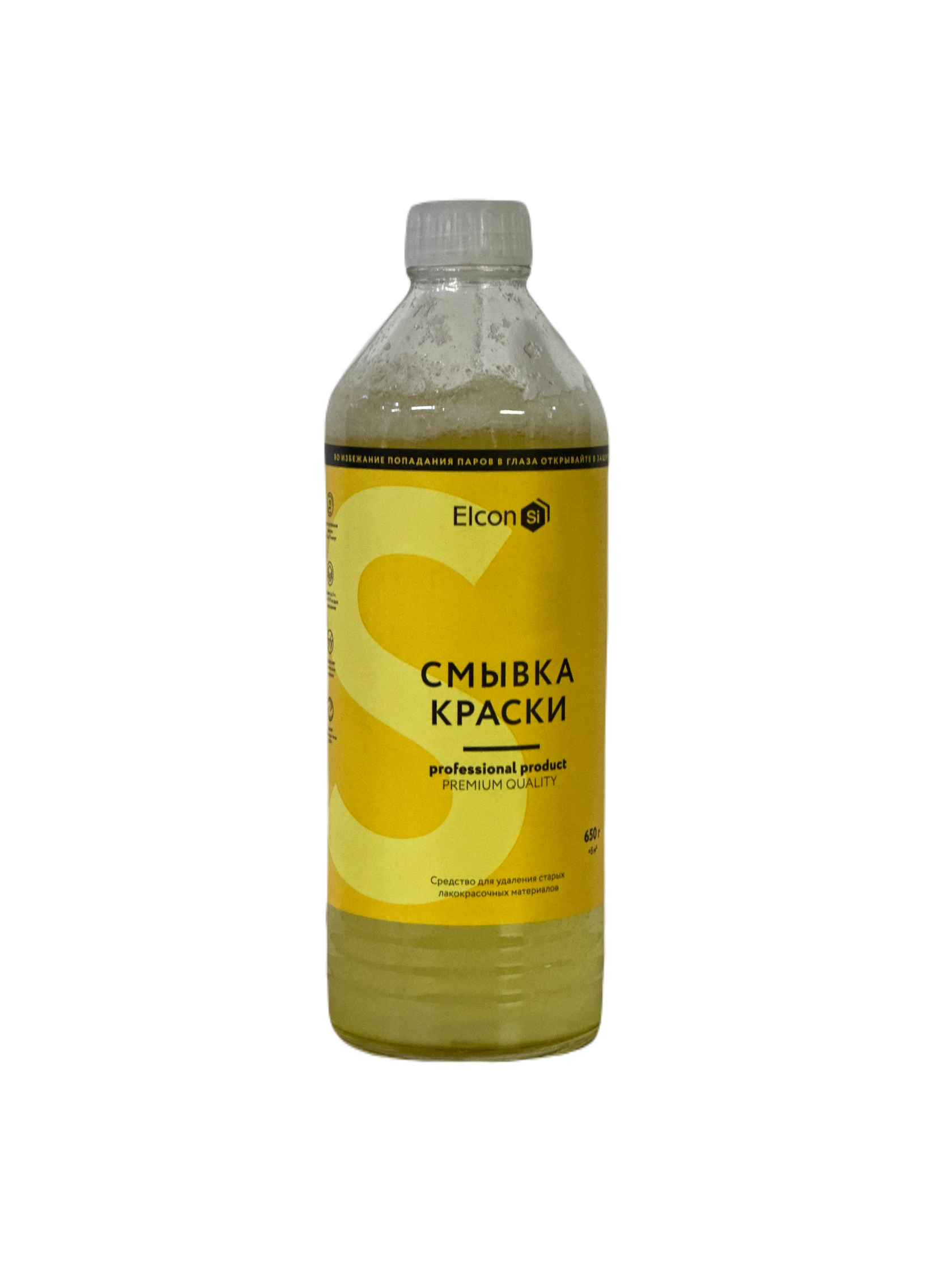 Смывка краски ELCON в стеклянной бутылке