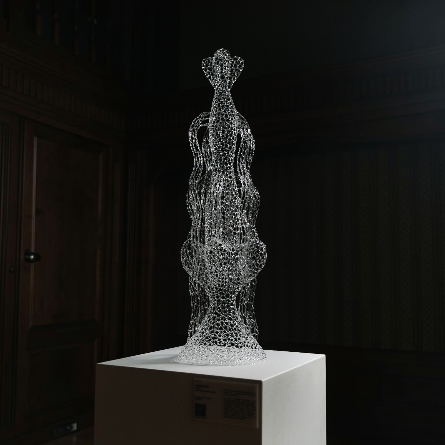 Скульптура "Цветок III", серия "Цветы Белого моря"