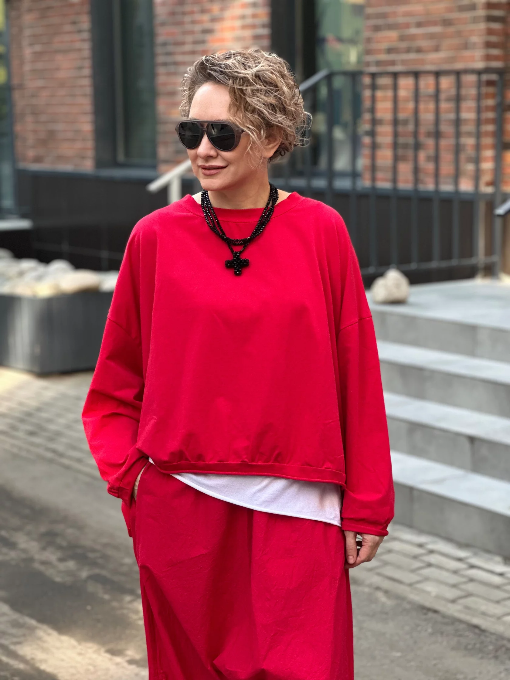 Свитшот свободного кроя PRIVATSACHEN