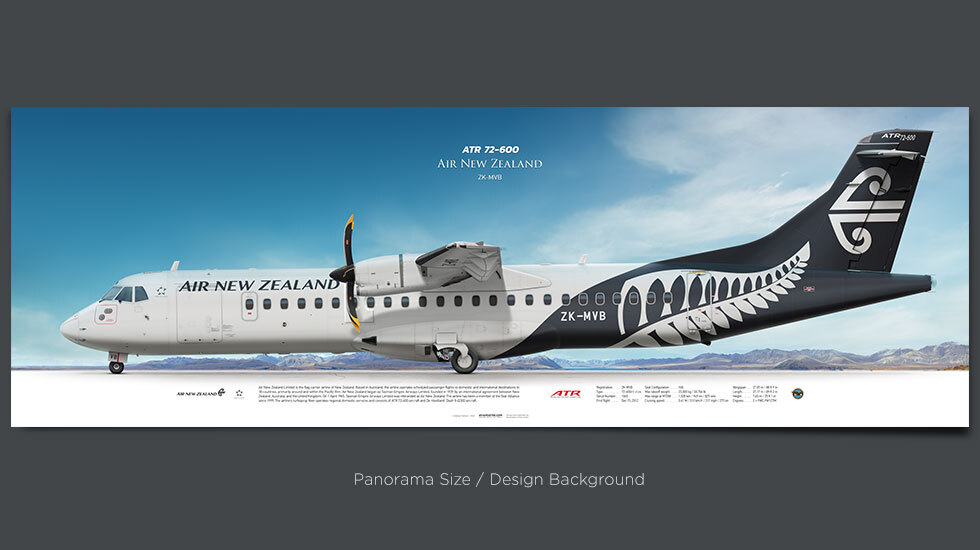 Air New Zealand ATR 72-600 ZK-MVB | Aviaposter