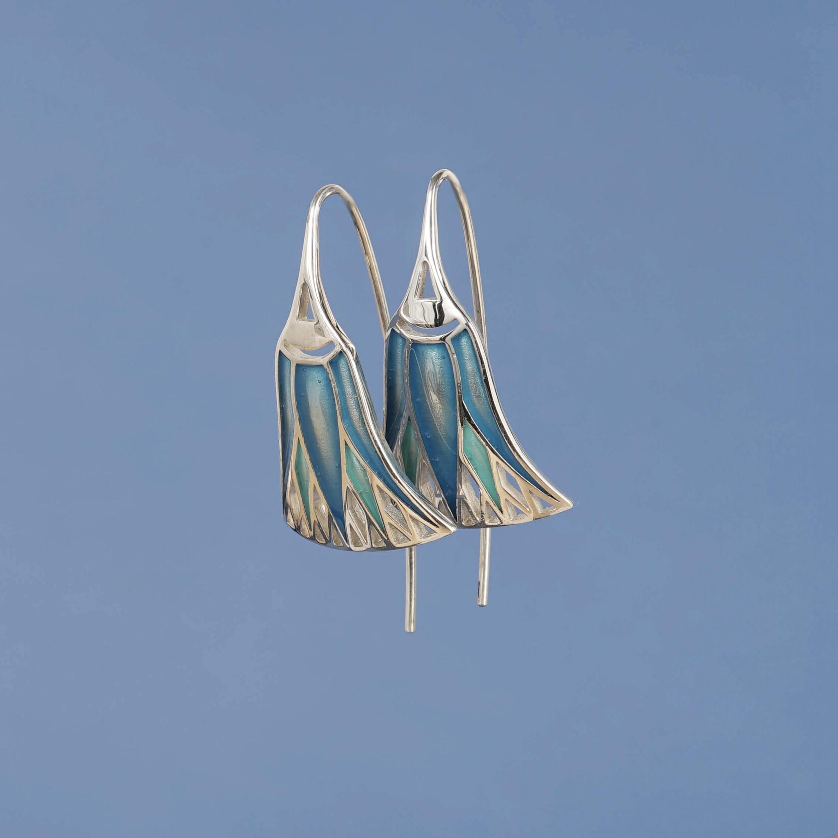 Серьги "Лотос"