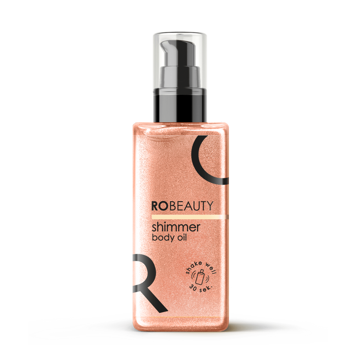 Легкий зволожуючий шиммер - Без аромату - Rose - Зволоження та живлення - Тіло