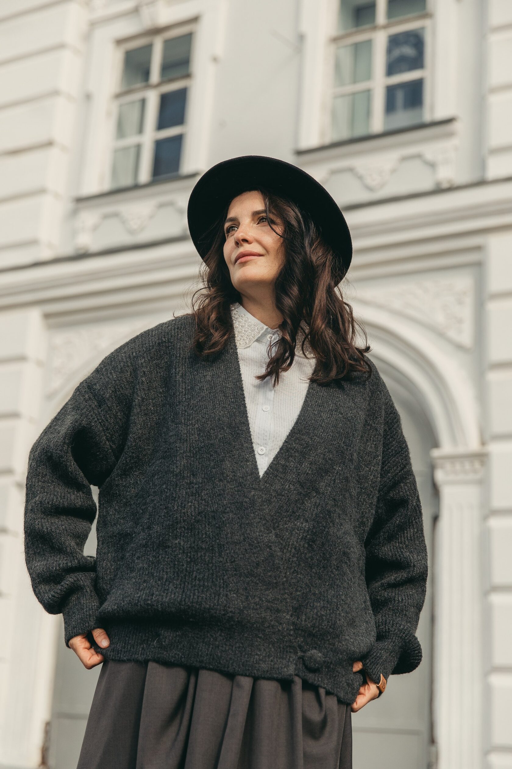 Кардиган на запах «Тепло»