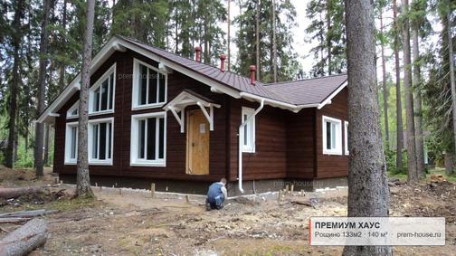 Строительство дома Рощино 133м2 — в скандинавском стиле, фото 4