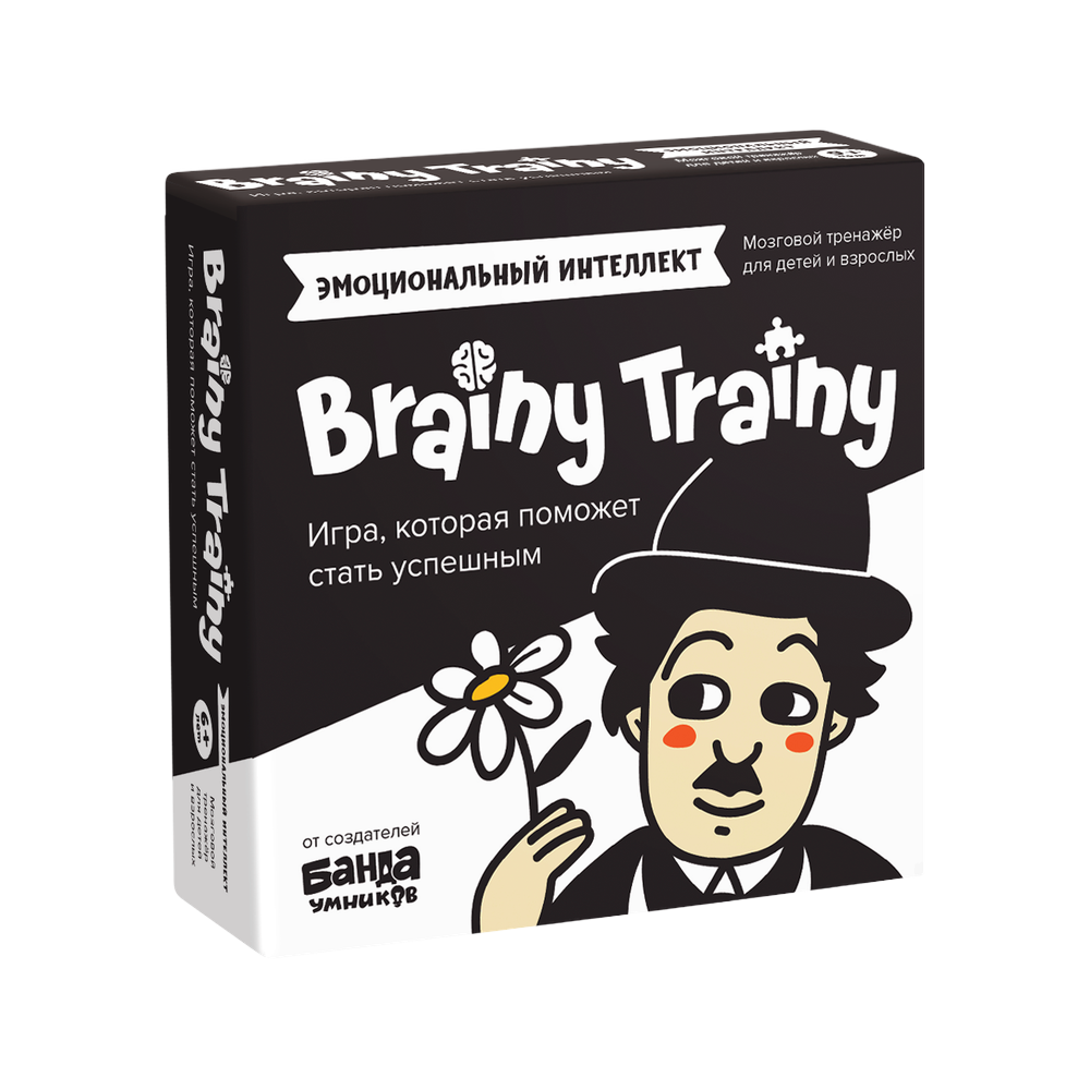 Настольная игра Brainy Trainy «Эмоциональный интеллект» для детей от 6 лет от Банды умников