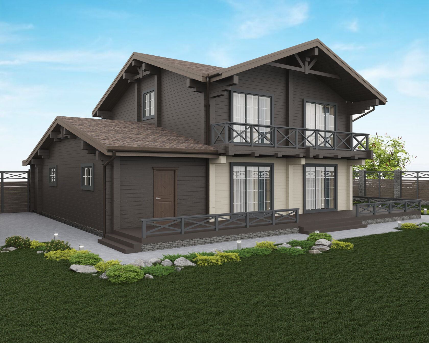 Дом в Слюдянке — фотография 7 из портфолио Root House
