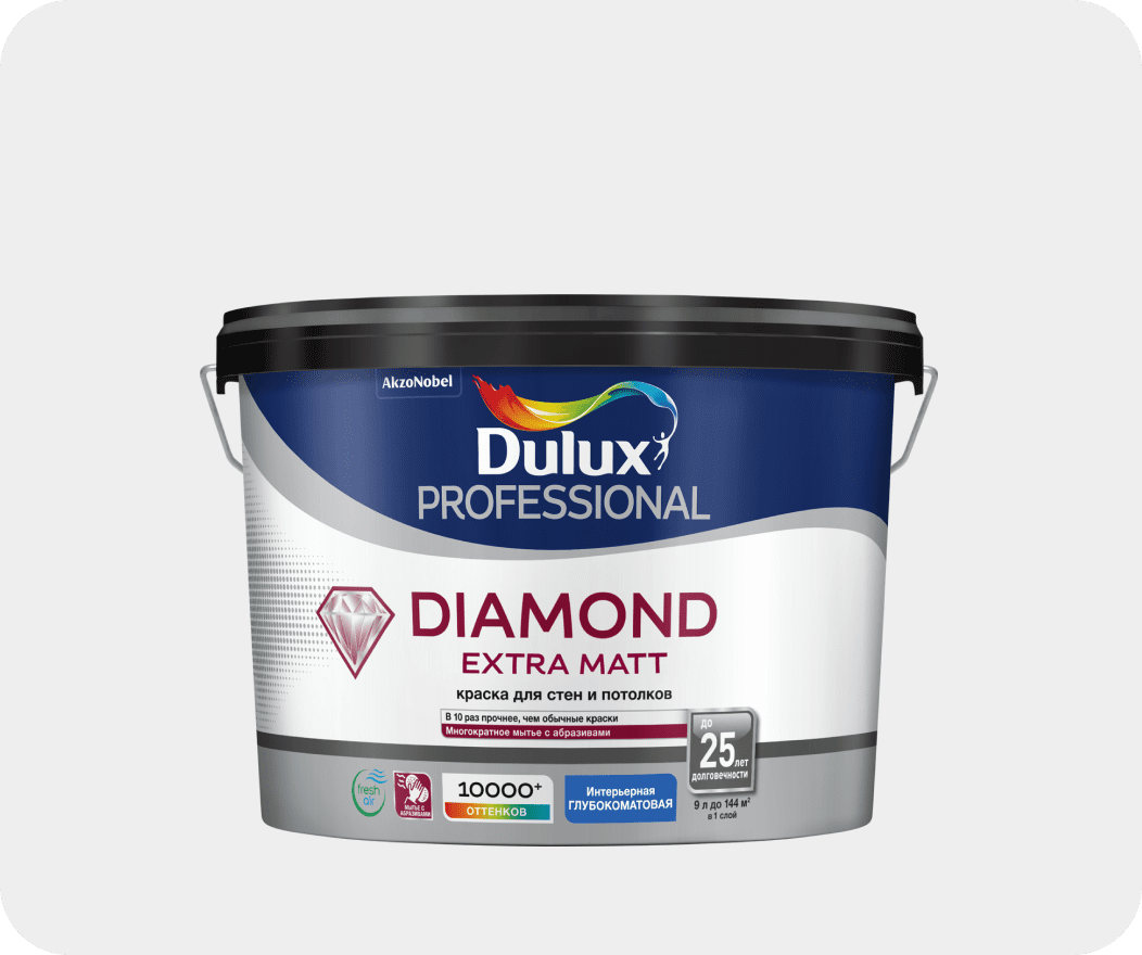 Dulux diamond matt. Dulux professional diamond extra matt. dulux diamond extra matt 1 л. краска dx vinyl extra matt bw 9 л. dulux bindo 3 глубокоматовая.