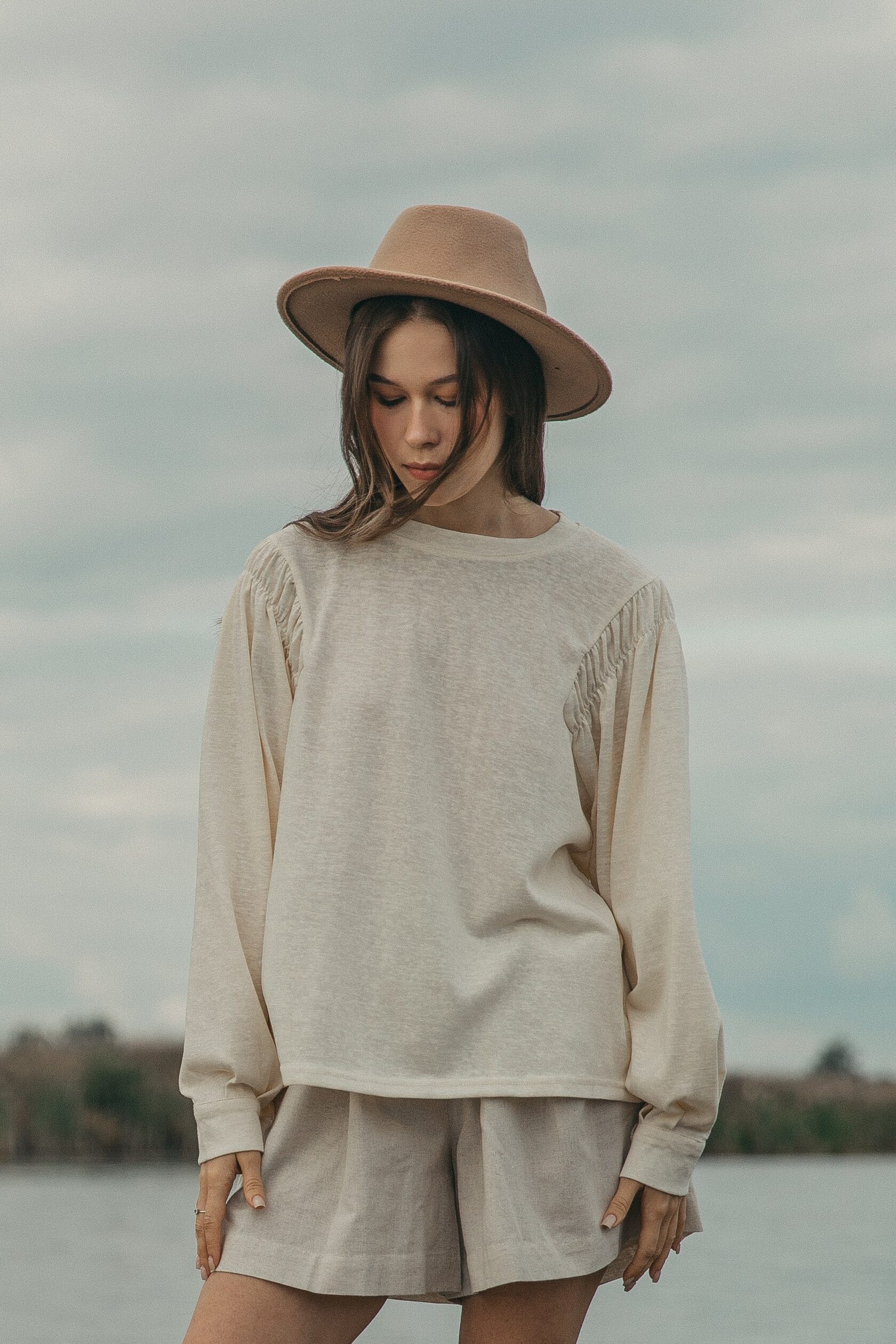 Лонгслив «Буфы»