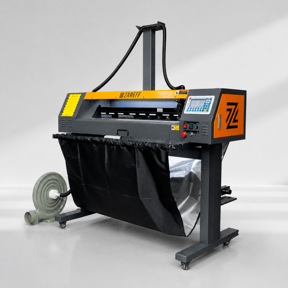 Лазерный плоттер ZAREFF Plotter серии TL — фотография оборудования