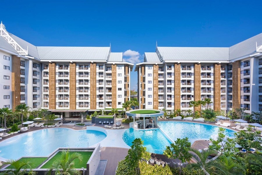 ЖК Wyndham Jomtien Pattaya, Джомтьен пляж, Пхукет — вид комплекса
