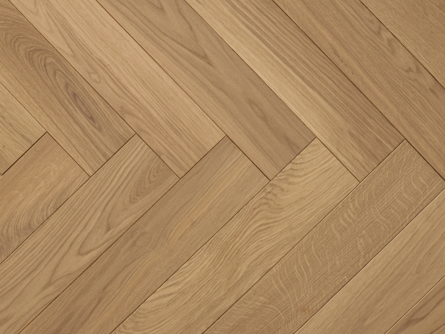 Инженерная доска AlixFloor Английская елка Дуб песочный светлый ALX1024HB
