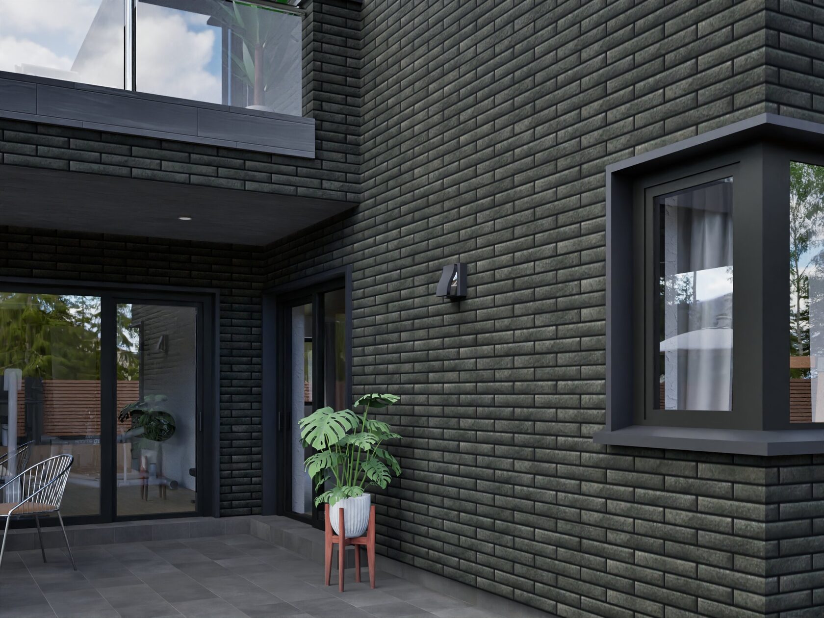 Термопанель Paradyz Carrizo Basalt Elewacja — фото 10