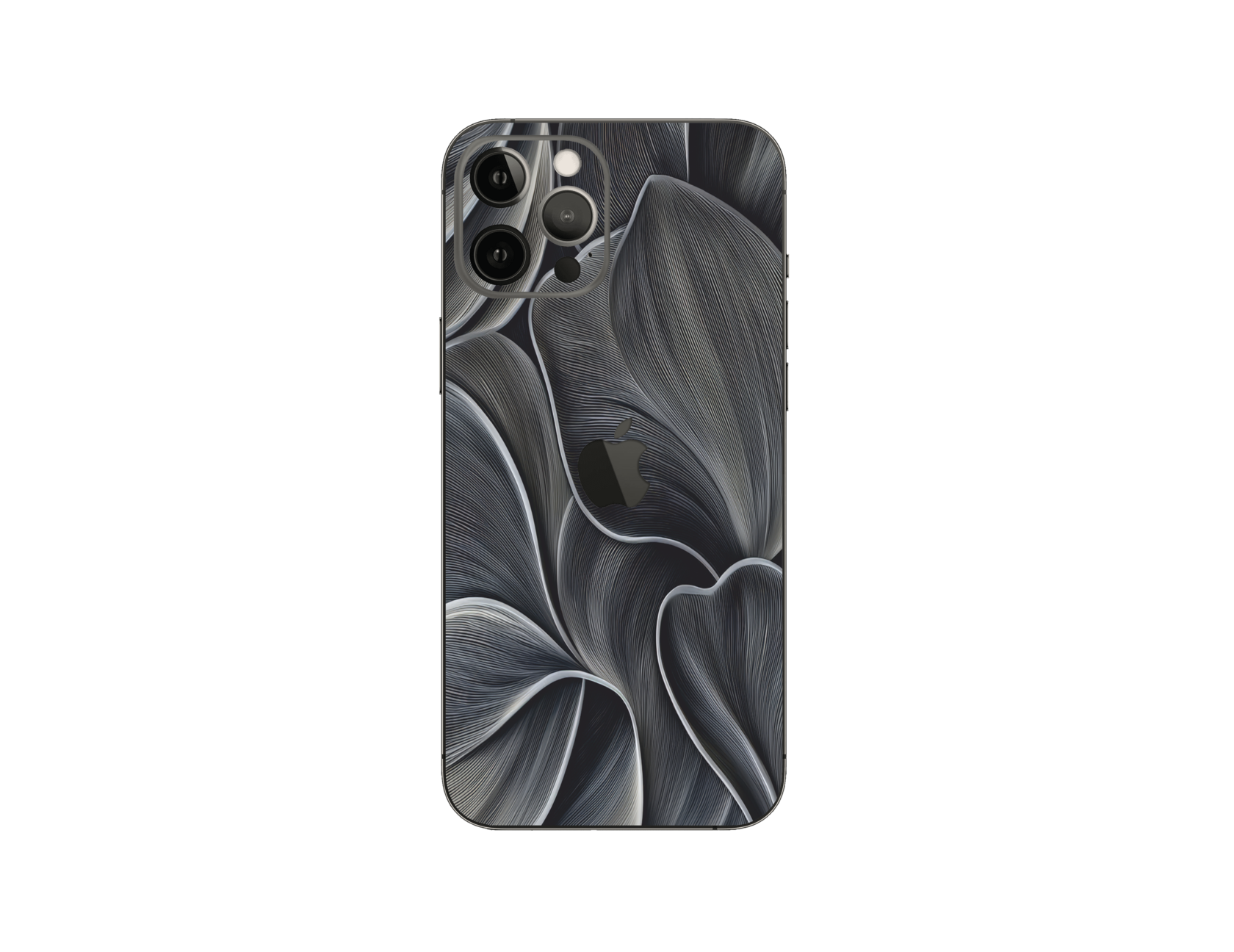Покрытие Noir Flower для iPhone